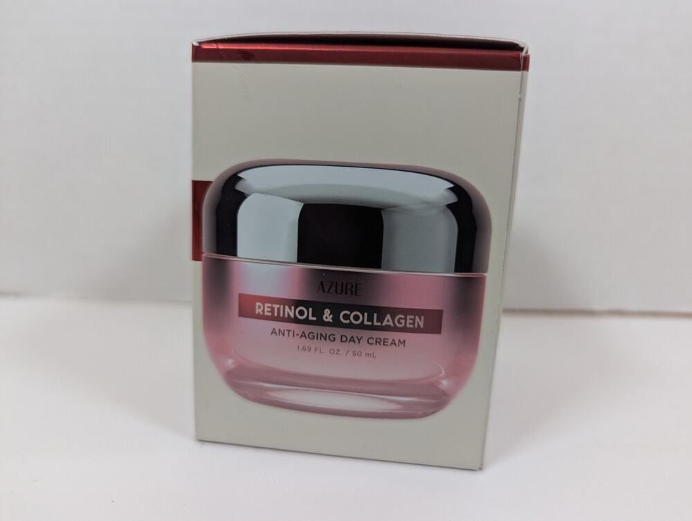 Azure Retinol & Collagen Anti-Aging Day Cream 1.69oz Moisture Restore